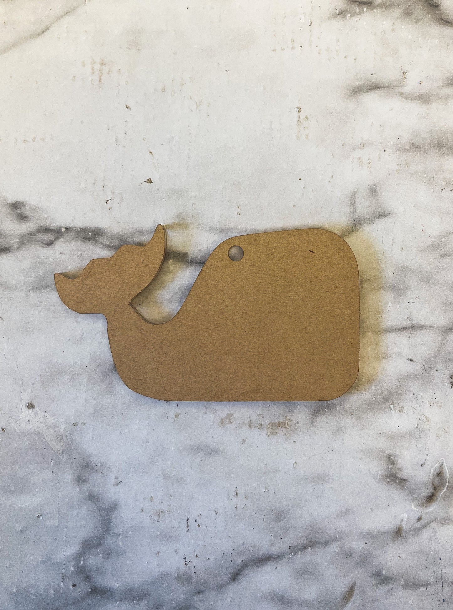 Clear Acrylic Whale