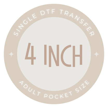 Single DTF Transfer