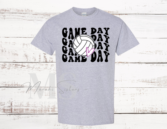Emerald Coast Volleyball Club Tee (Design 11)