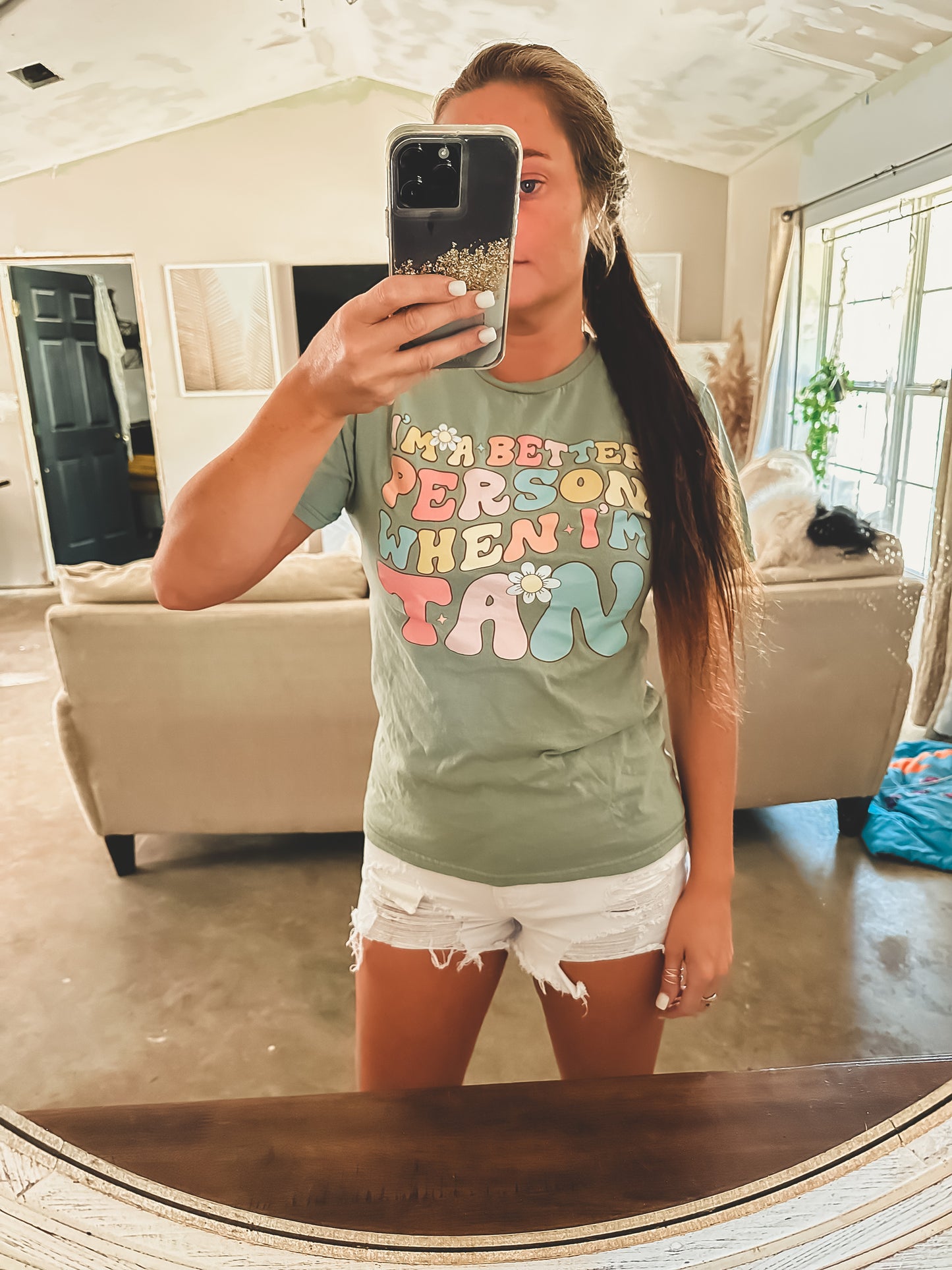 Retro Flower Tee