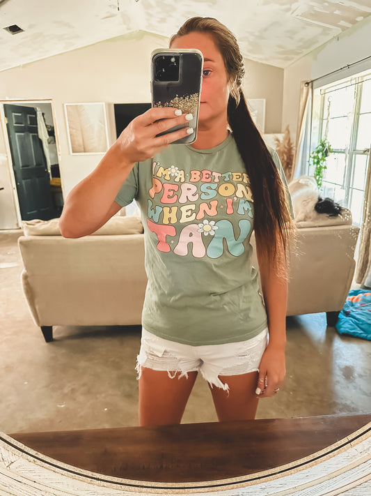 Retro Flower Tee