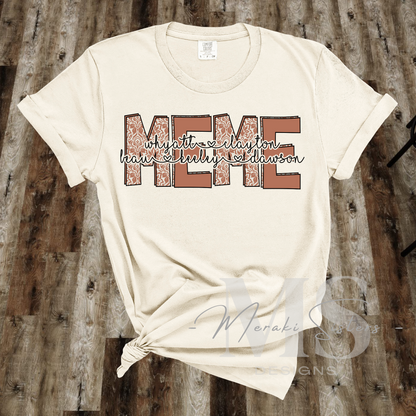 Mom/Grandma Tee