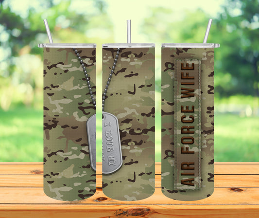 Air Force Wife Tumbler