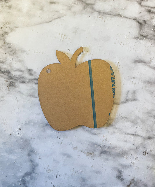 Clear Acrylic Apple