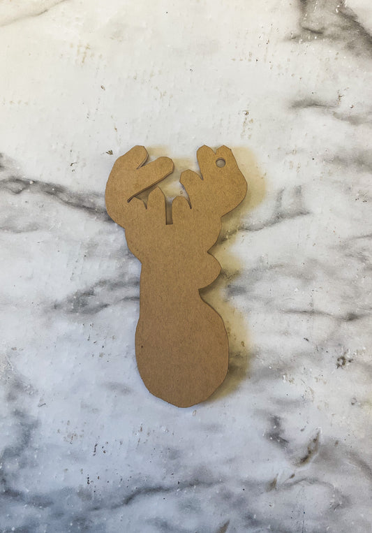 Clear Acrylic Deer