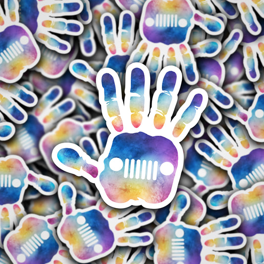 Ombre Wave Sticker