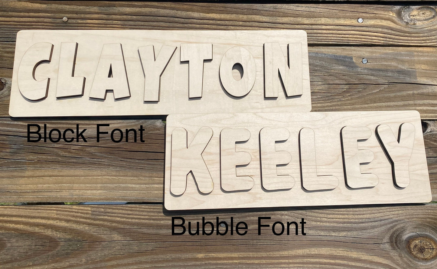 Name Puzzle DIY (UNFINISHED)