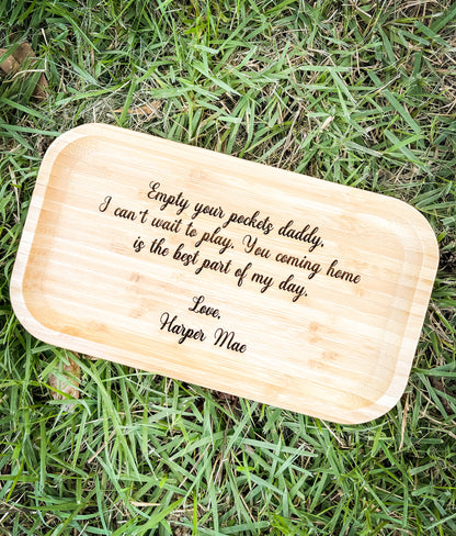 Personalized Engraved Tray