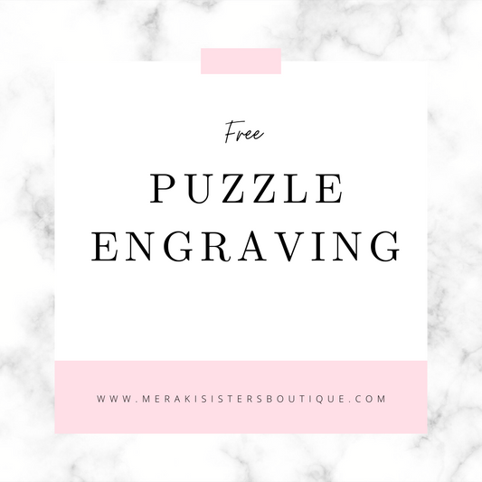 Free Puzzle Engraving