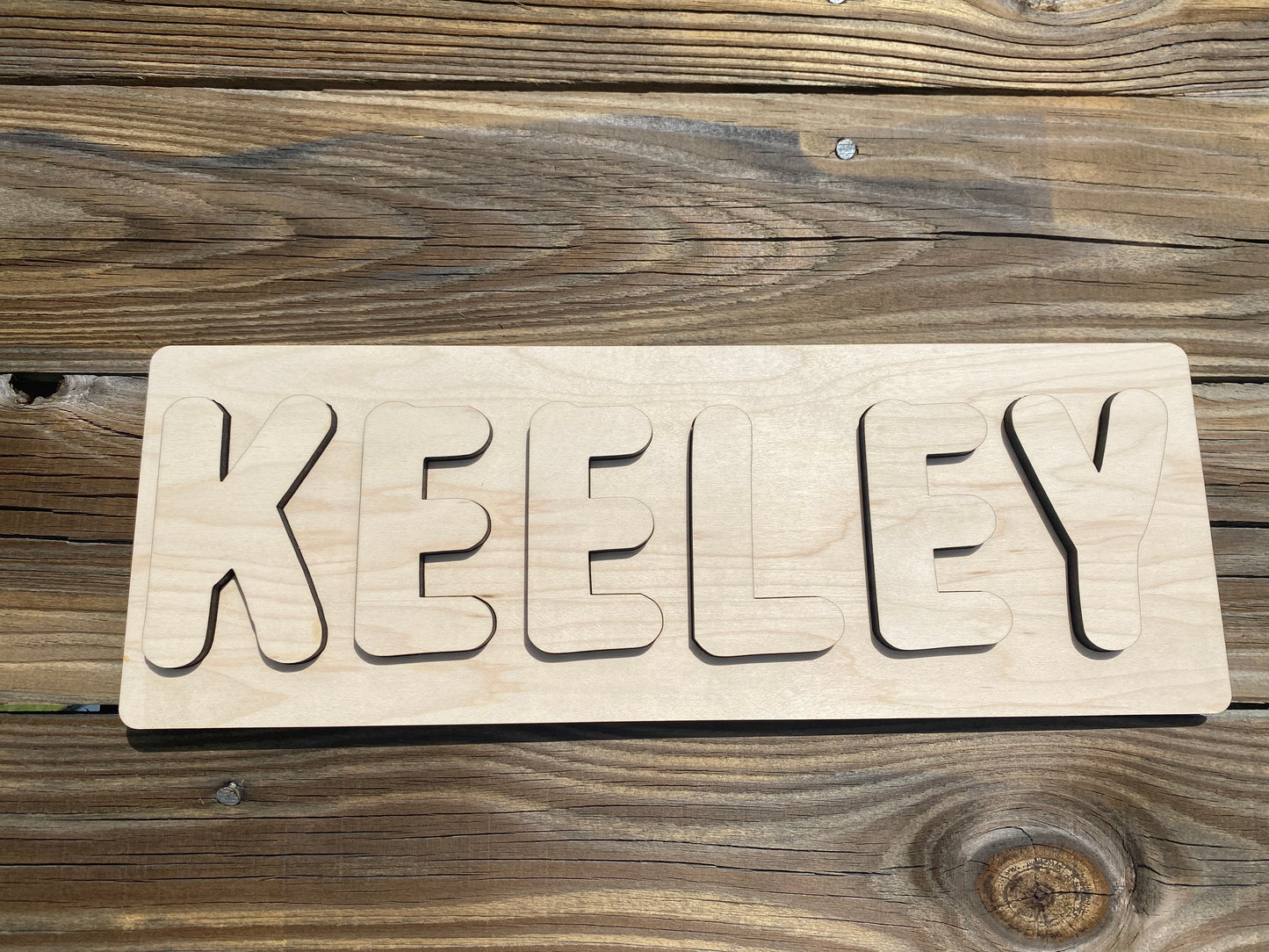 Name Puzzle DIY (UNFINISHED)