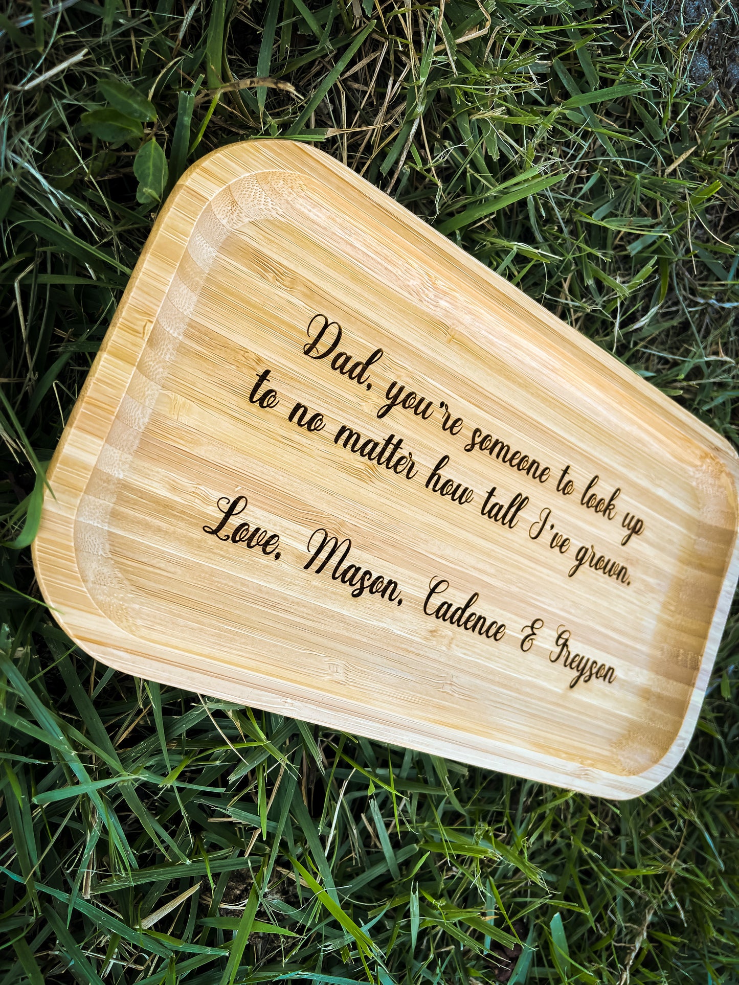 Personalized Engraved Tray
