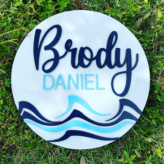 Wave Name Sign