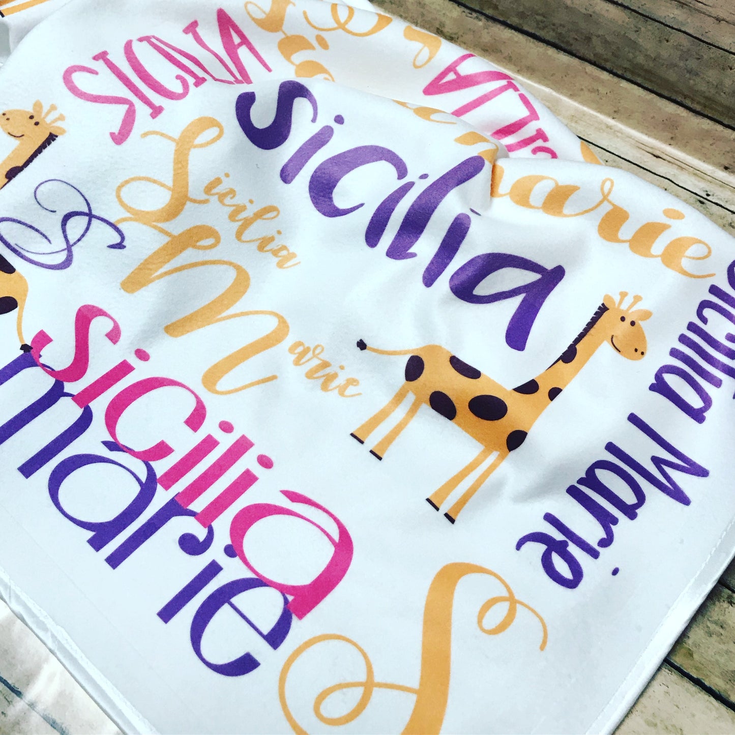 Custom Baby Blanket (READ DESCRIPTION)